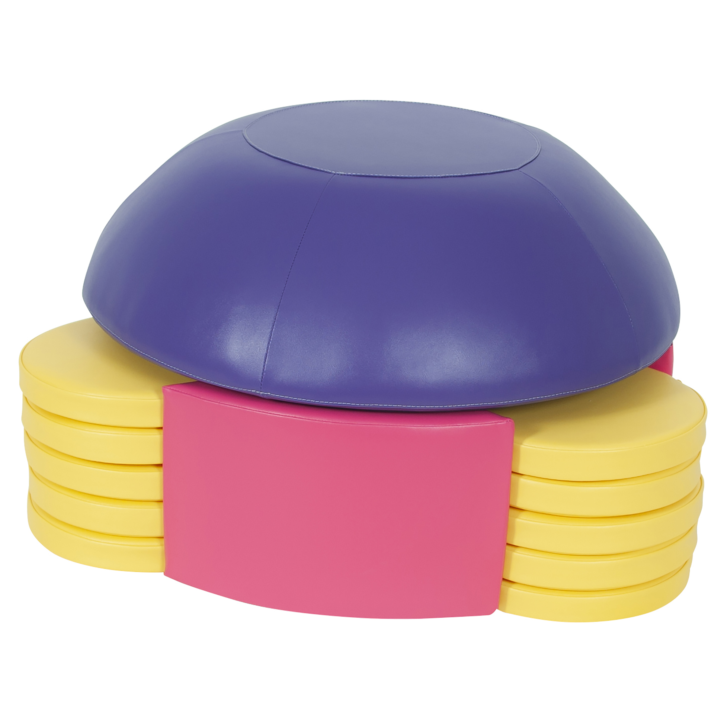18100 - Pouf DOUM-DOUM_iris framboise banane